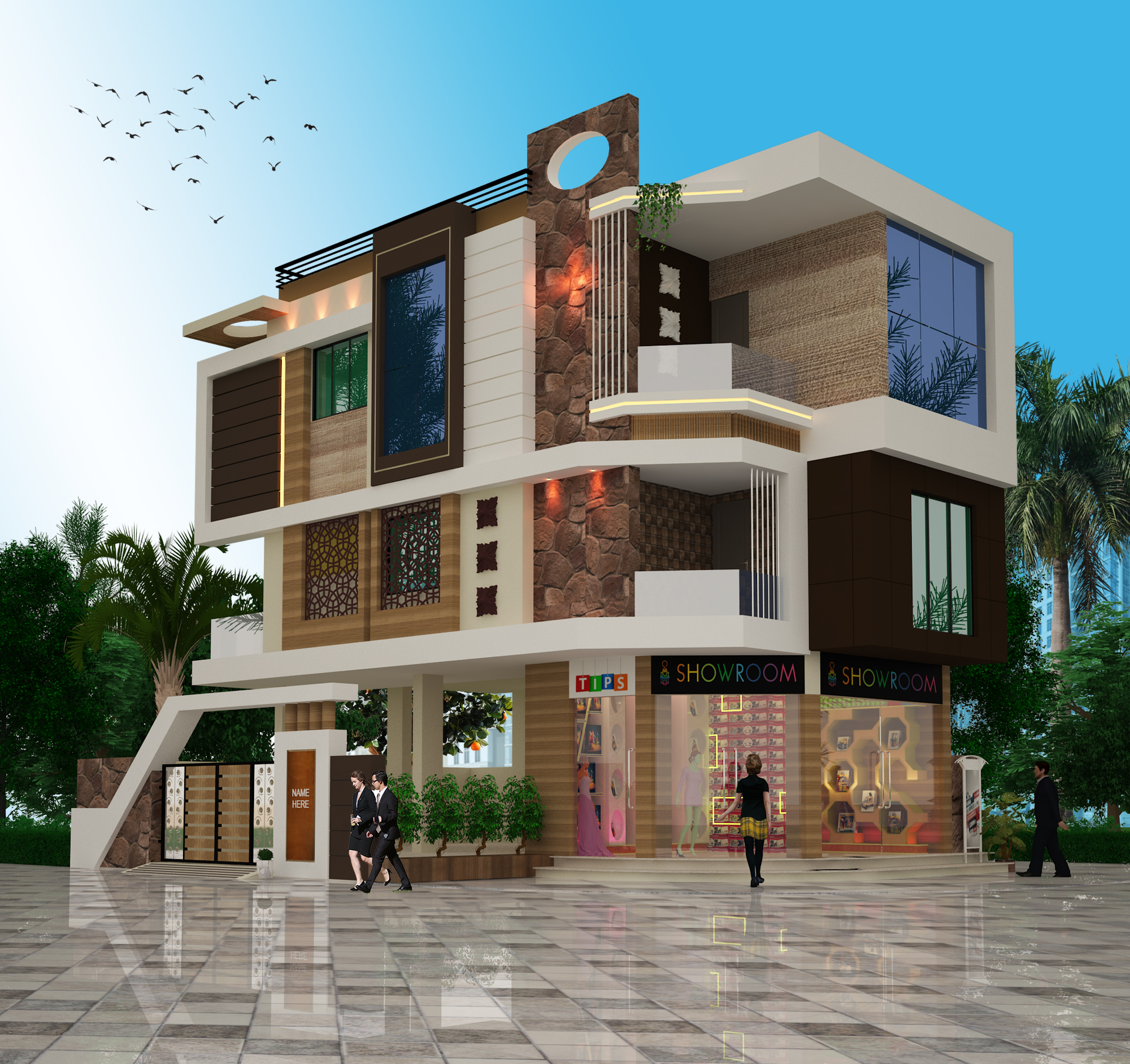 Mixed use Building